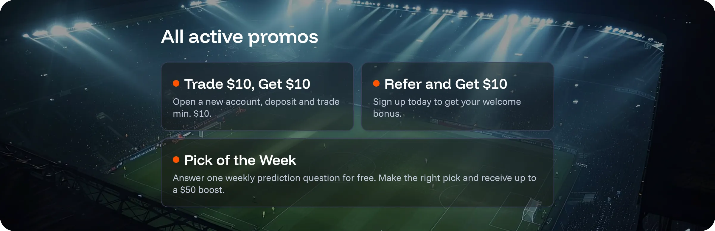 active bonus promos codes