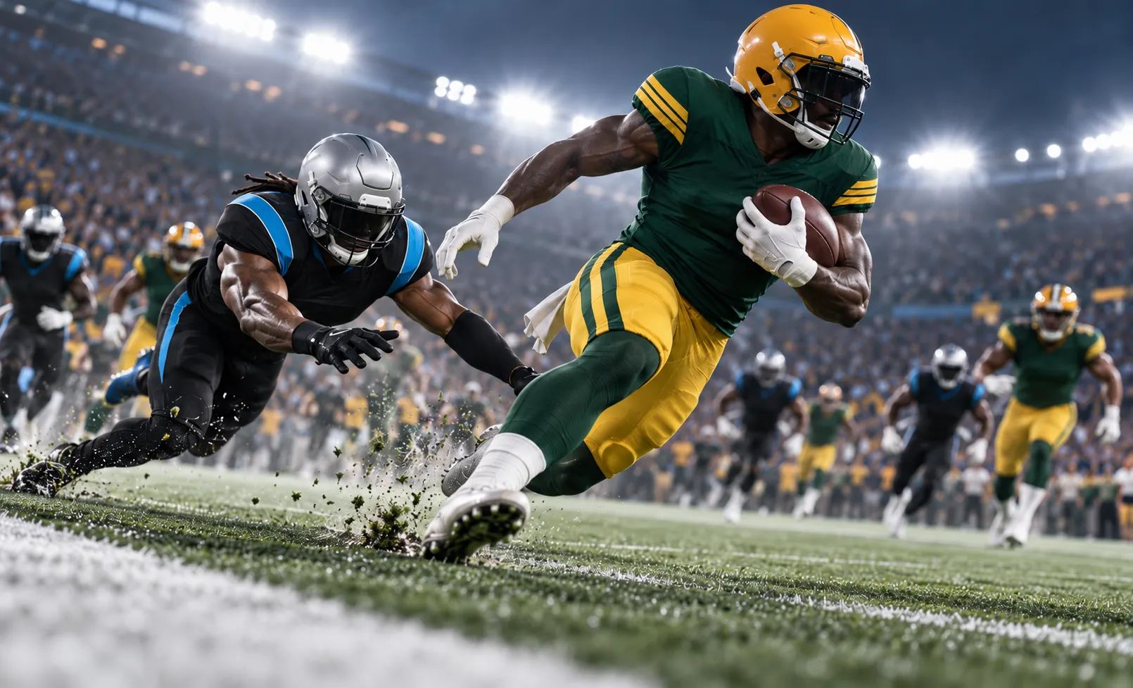 carolina panthers at green bay packers prediction 26 10 29