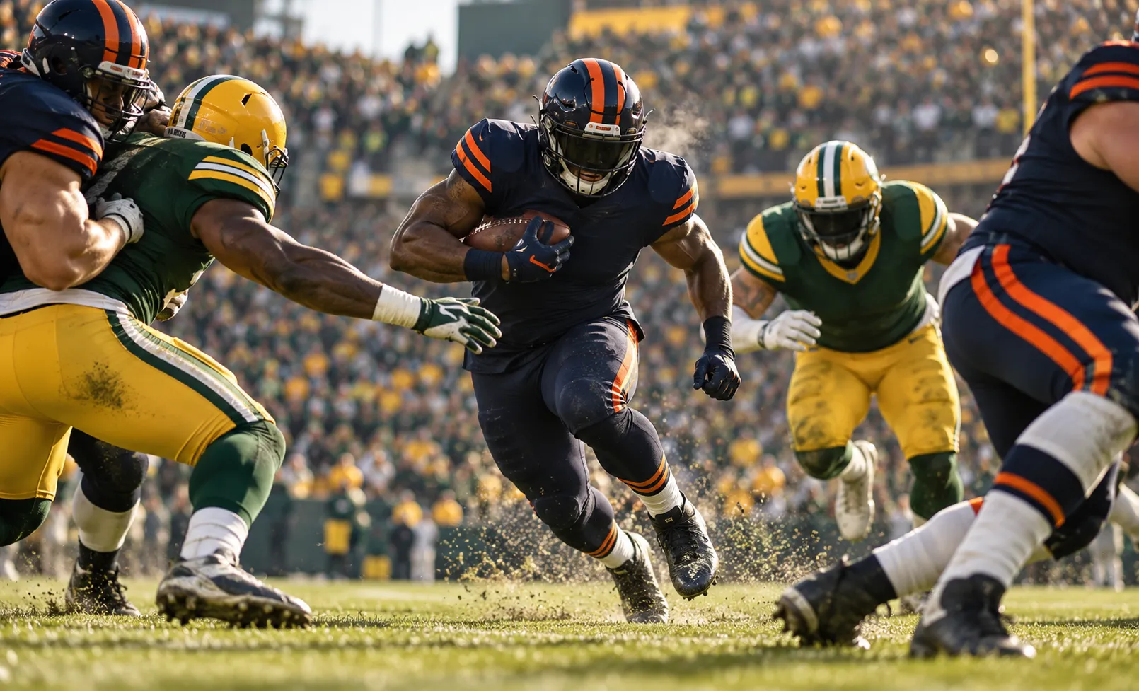 chicago bears at green bay packers prediction 26 10 11