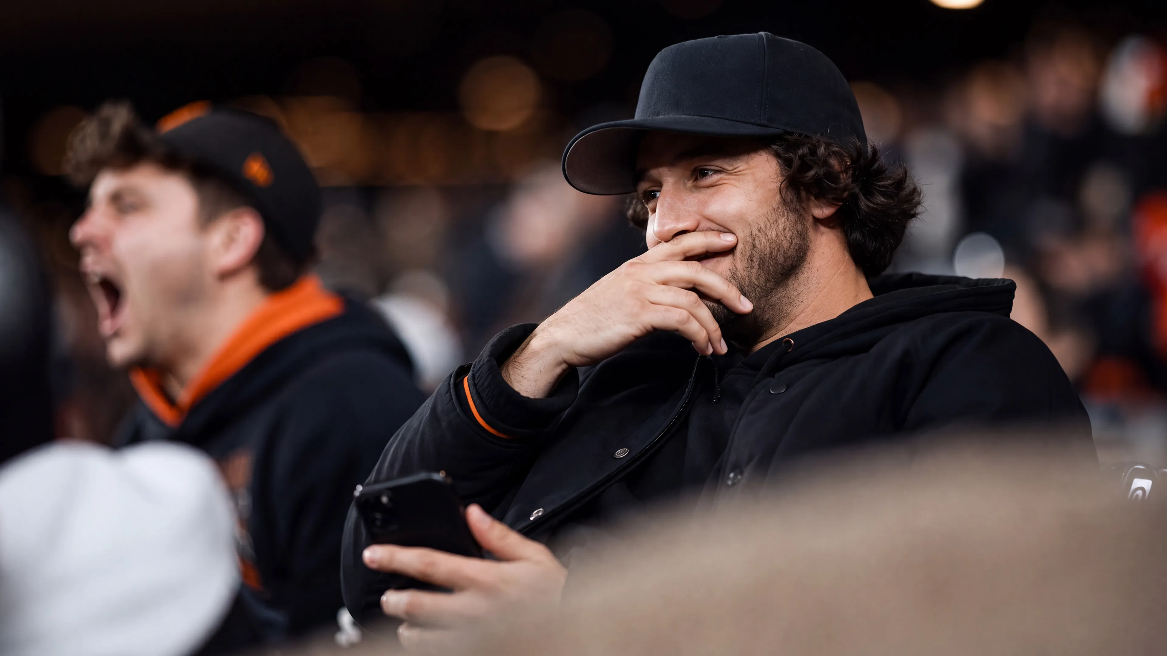 someone watching game