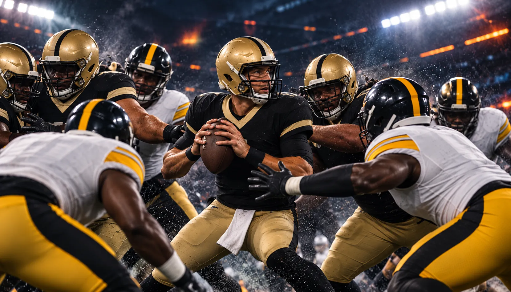 pittsburgh steelers at new orleans saints prediction 26 10 25
