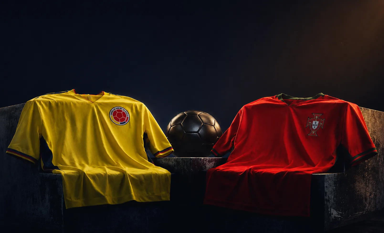Portugal vs Colombia hero image